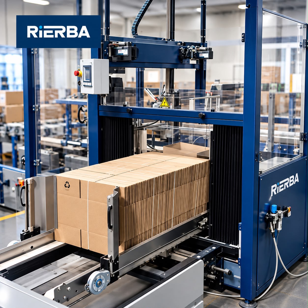 Flejadora de cajas