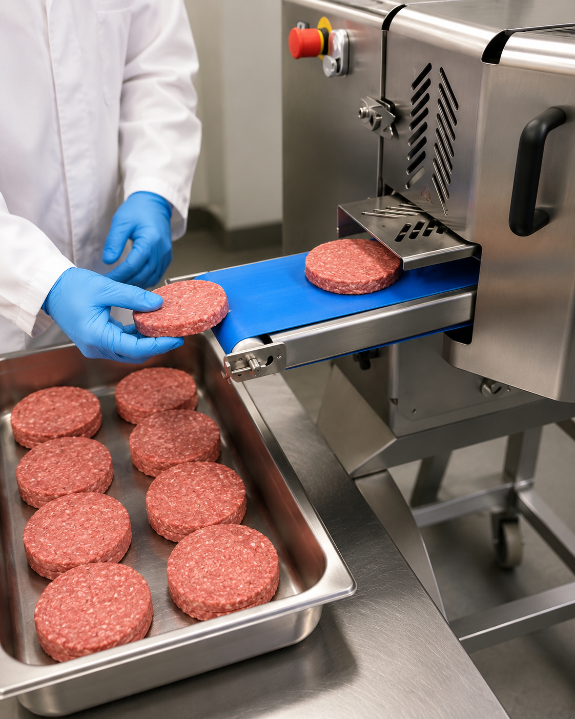 Máquina de hamburguesas